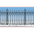 Luxuriös Stil Antirust schmiedeeisernen Zaun für morden Haus